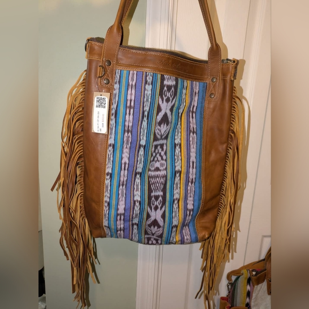 NWT Nena And Co Fringe Perfect Tote
